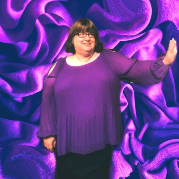 INC Purple Flowing Blouse 3X! - Picture 1 of 8